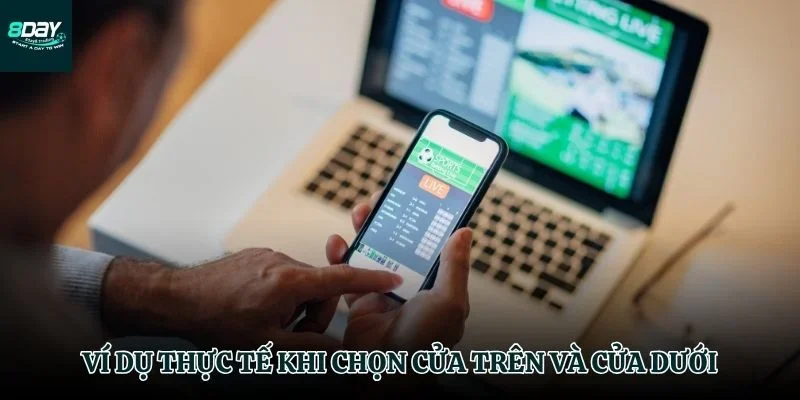 Ví dụ thực tế kèo chấp 1 cửa